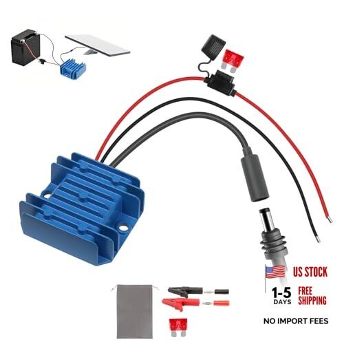 Starlink Mini 12V Adapter Power Cable, 12V/24V to 30V 3.5A DC Step 1.64 ft Blue