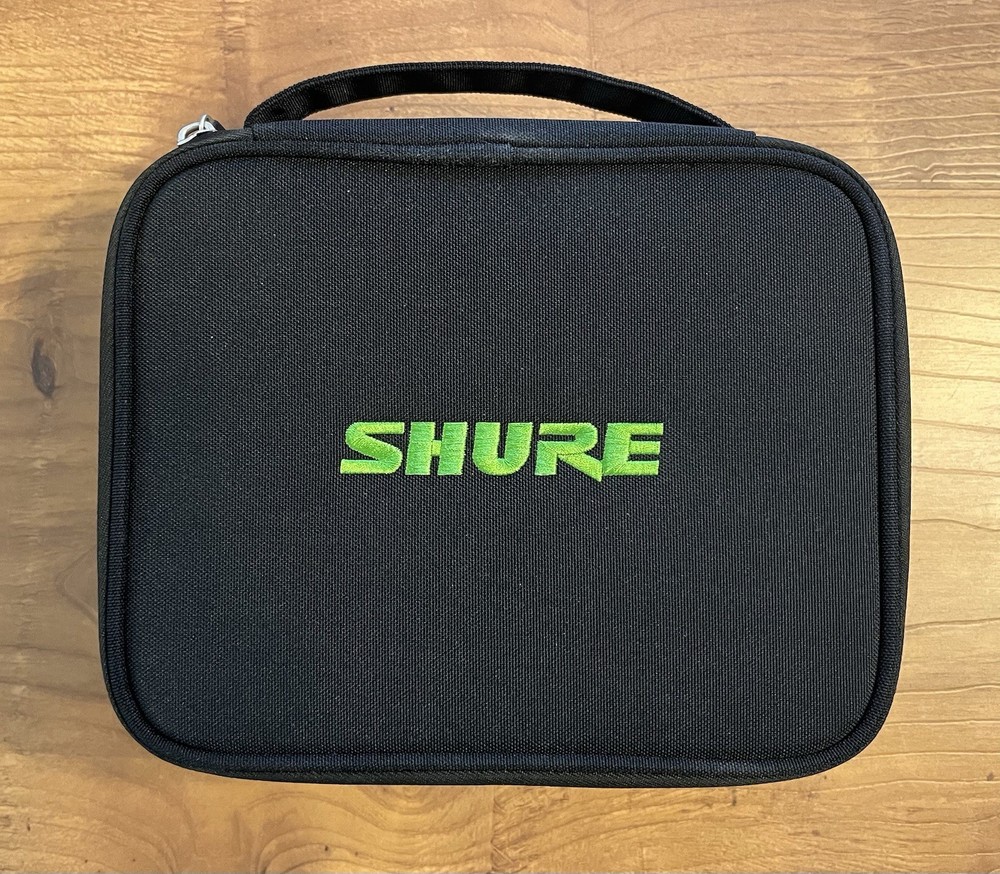 Shure SM4 Dual-Diaphragm Condenser Microphone Kit With Carry Case Minty Nice!