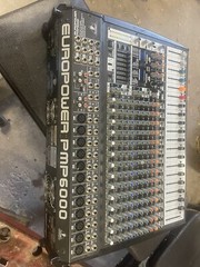 BEHRINGER PMP6000 1600W 20 Channel Powered Mixer Japan 100% Tested Works Good
