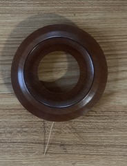 Unbranded 3.5 Inch Dark Brown Speaker Diaphragm Ring