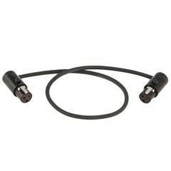 Cable Techniques LPS Low-Profile LPXLR-3F to TA3F Cable, 12″ – Blue Caps