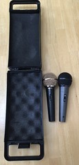 Fender P-51 & Audio Technica PRO 4GL Microphones & Carry Case Excellent