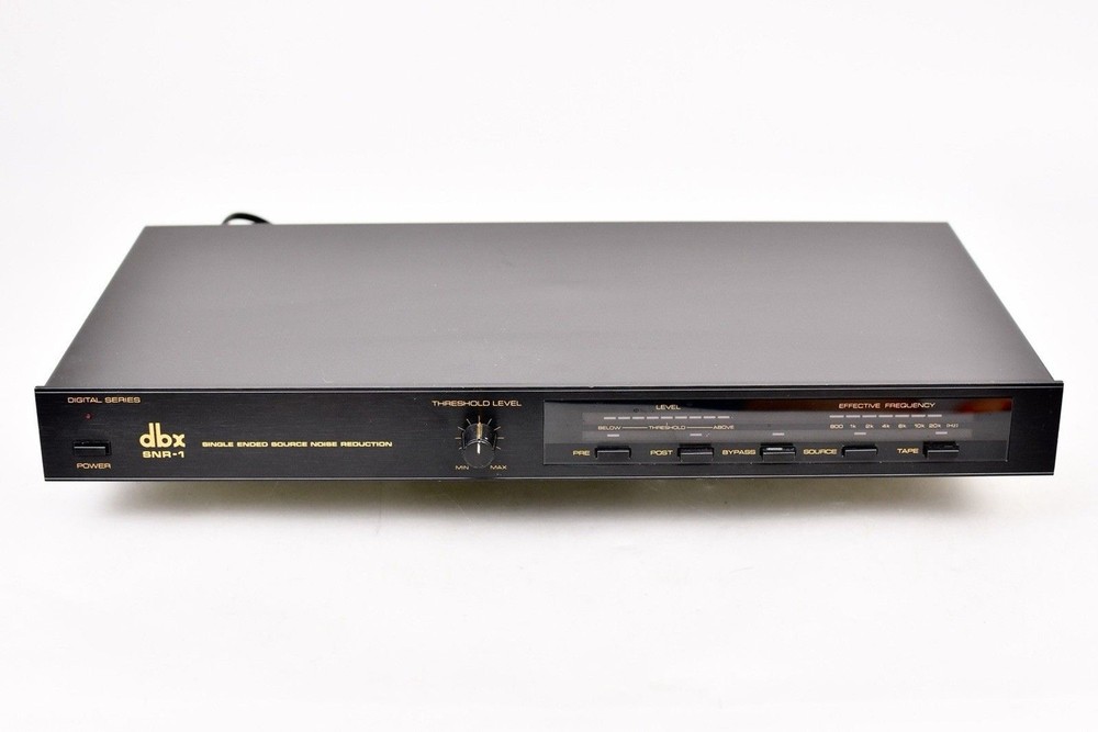 dbx snr-1, single ended source noise reduction unit digital series, vintage
