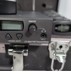 Listen Technologies LT-800-072 RF Transmitter 72 MHz – 13-Pack LR-400-072 w/Case