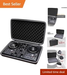 Protective EVA Hard Case for Numark Party Mix II – Zipper & Hand Strap Included