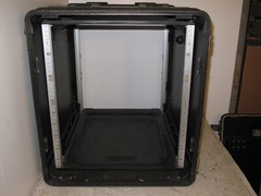 Rackmount 12U x24 ECS Legacy Composite Shock Mount Shockmount Case Black TSC