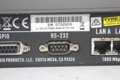 QSC Versatile Q-SYS I/O Frame Network Interface