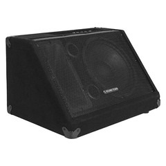 Sound Town 10″ 600W Powered PA DJ Stage Monitor Floor Speakers METIS-10MPW-PAIR