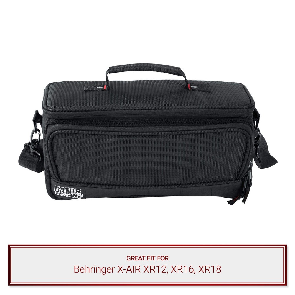 Gator Cases Mixer Case fits Behringer X-AIR XR12, XR16, XR18 Digital Mixers