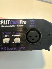 Art SPLITCOMPRO Two-way Mic Splitter/Combiner Isolated XLR mic Inp 7 Out