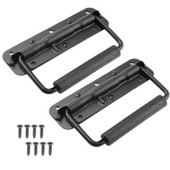 2Pcs Surface Mount Spring Loaded Speaker Case Handles, 5.47″ x 1.61″ 304 Stai…