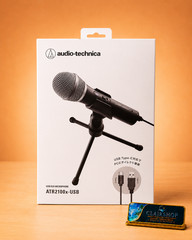 Audio Technica ATR2100x-USB Dynamic Microphone USB-C XLR Podcast Mic Body