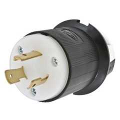 LOT 10x Hubbell HBL2321 AC Male Edison NEMA L6-20P Plug 20A 250V Connector