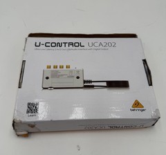 Behringer U-CONTROL UCA202 USB Audio Interface & Optical Out for PC Mac