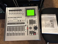 Roland VS2400CD w VS8F-3 and V2 cards Antares, Sound Blender plugins 64gb SSD