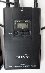 Sony URX-P2 Synthesized Diversity Tuner & UTX-B2 Transmitter UHF 566.125-589.825