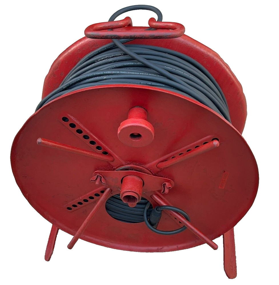 Rapco /Horizon HOG-M 50′ Mike Cables (10) on Hannay Reel