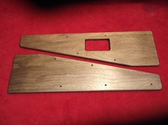 Oberheim OB-8 Solid Walnut Replacement Wood Sides