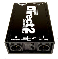 Whirlwind DIRECT2 – 2-channel Passive Instrument Direct Box