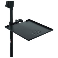 Gator Frameworks GFW-SHELF0909 Microphone Stand Clamp-On Utility Shelf, 9″ x 9″