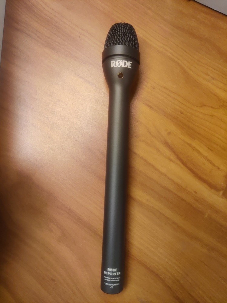 Rode Reporter Omnidirectional Dynamic Interview Microphone – Black