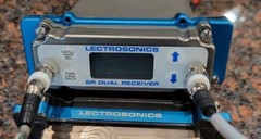 Lectrosonics SRA Dual UHF wireless receiver block 19