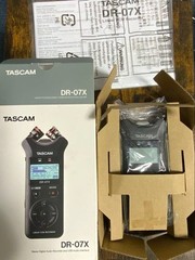 TASCAM DR-07X Linear PCM Recorder Stereo Digital USB Audio Interface Portable