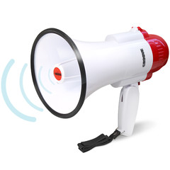 Megaphone Bullhorn Loud Speaker with Siren Lightweight for Kids and Adults