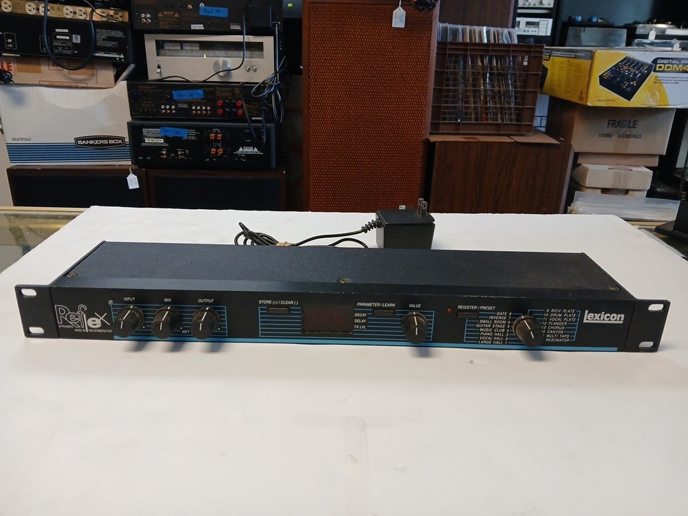 Lexicon Reflex Dynamic Midi Reverberator, Stereo Effects Processor