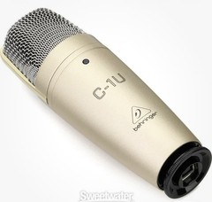 Behringer C-1U Studio Condenser USB Microphone