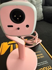 MAONO USB/XLR Dynamic Microphone for Streaming & Podcasting 48kHz/24bit Pink