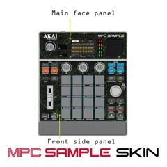 Akai MPC Sample Skin / Neon Green