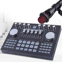 Pro 2/8 Channel Bluetooth Live Sound Card Studio Audio Mixer Mixing Console USB