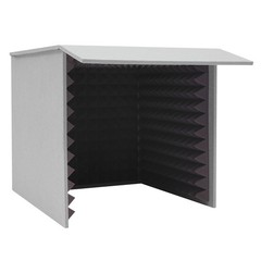 Desktop Soundproof Cover Portable Vocal Recording Booth Sound Absorbing Shield