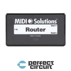 MIDI Solutions Router MIDI Data Filter INTERFACE – NEW – PERFECT CIRCUIT