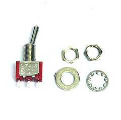 100pc Miniature Toggle Switch 1MS1T1B1M2QES On/On 3P SPDT 2A250V 5A120V PCB Pin*