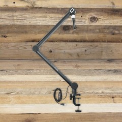 B-Stock Gator Frameworks GFWMICBCBM4000 Desktop Boom Arm with On-Air Light Mic