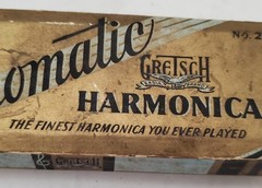 VTG Gretsch Chromatica Harmonica Model 235 Made in USA Original Case