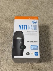 Logitech Yeti nano Condenser Cardioid Microphone – Blackout
