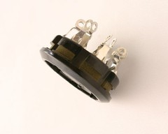 1x 7 Pin Octal Style Tube Relay Socket 78S7 Wire Pro Amphenol 78-S7 Type S