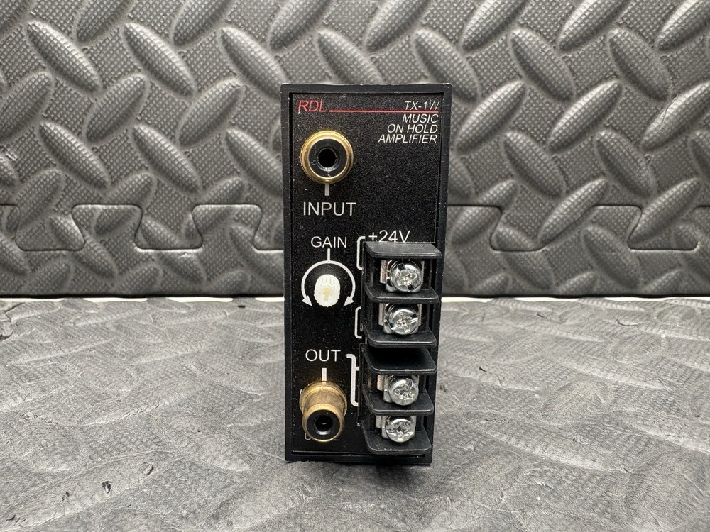Radio Design Labs RDL TX-1W Music on Hold Amplifier 1 Watt