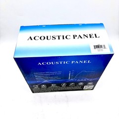 Easy To Install Noise Reduction Acoustic Panel: 100% Polyester Fiber