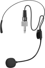 HOTEC Replacement Headset Microphone with 3.5Mm Locking Screw Plug, Unidirection