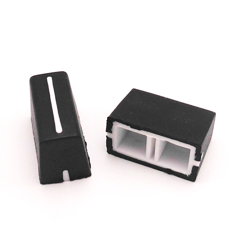6pcs For DDJ-SX SZ Rane 61 62 64 68 Denon Numark (Black) Fader Knob Cap