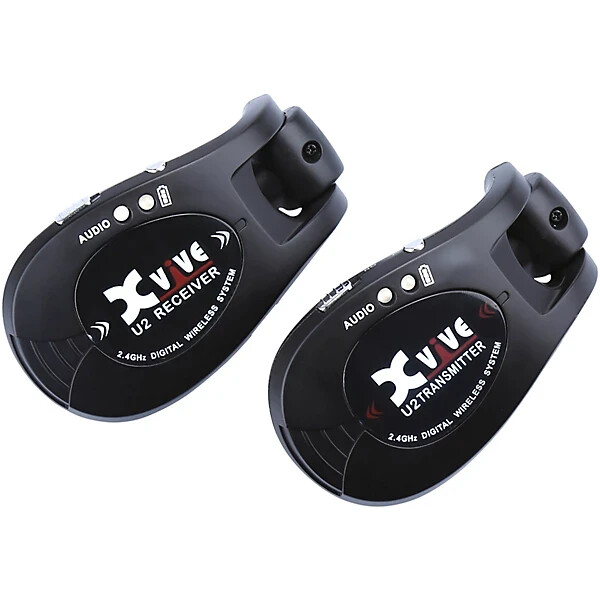 NEW! Xvive Audio U2 Digital Wireless Guitar System Color Black