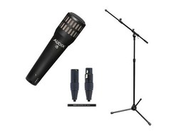 Audix I-5-SOLO-K Cardioid Dynamic Instrument Mic with Stand and 25′ XLR Cable