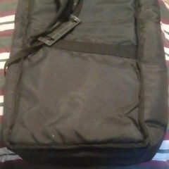 Rok Sak Black Nylon keyboard bag w/ Carry Handle, Strap & Zipper