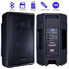 1PC Power PA Karaoke Active Speaker + KTV Speaker Stand Mount Holder Heavy Duty