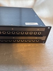 Audio Accessories Audio-Line 48 Point Audio Patch Bay PatchBay 2 x 24 NEW