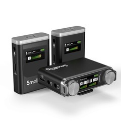 SmallRig Forevala W60 Wireless Lavalier Microphone 2 Transmiiters and 1 Receiver